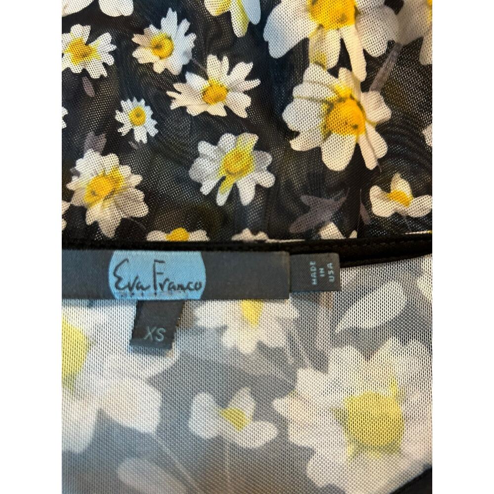 Anthropologie Eva Franco Daisy Floral Top - Size XS - Picture 15 of 15
